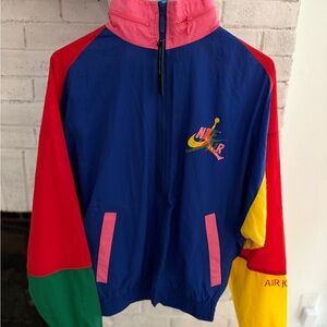 Nike Multicolor Raincoat with Logo